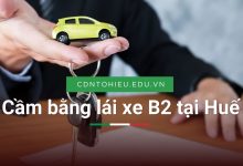 Cầm bằng lái xe B2 tại Huế