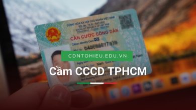 Cầm CCCD TPHCM
